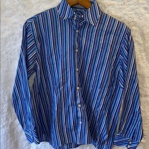10/$15 PERRY ELLIS boys button down shirt size 14